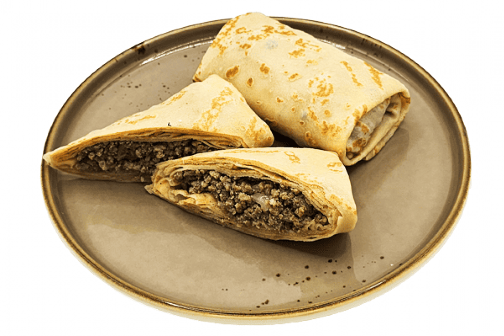 Блины с мясом 100гр
