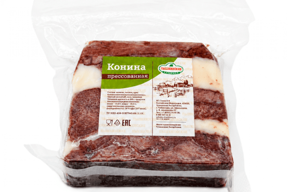 Конина прессованная