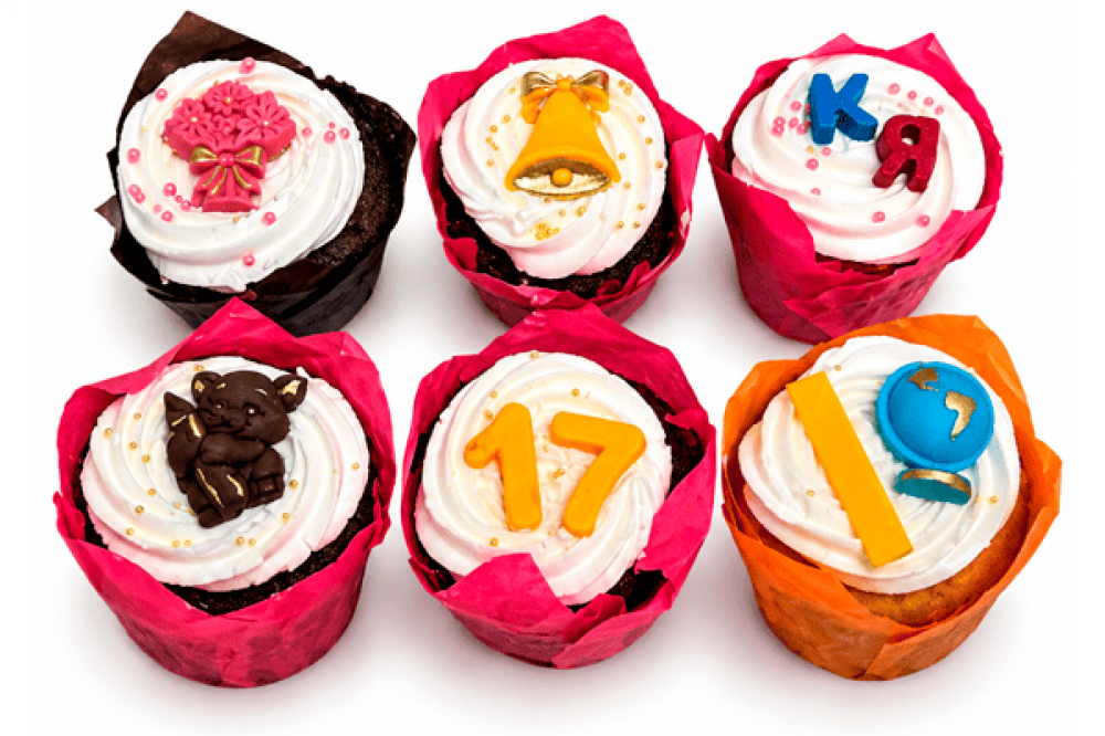 Набор Капкейк Праздничный 390г/6шт
